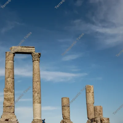columns-temple-hercules-blue-sky