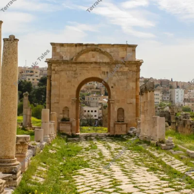 north-tetrapylon-street-jerash
