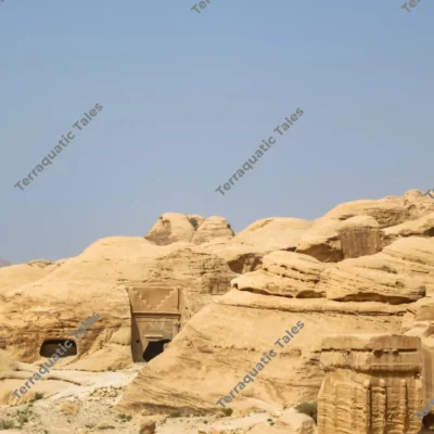 ancient-rock-facade-sandstone-cliffs
