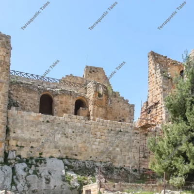ajloun-castle-stone-bastions-wall