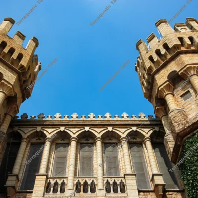 towers-facade-bangalore-palace